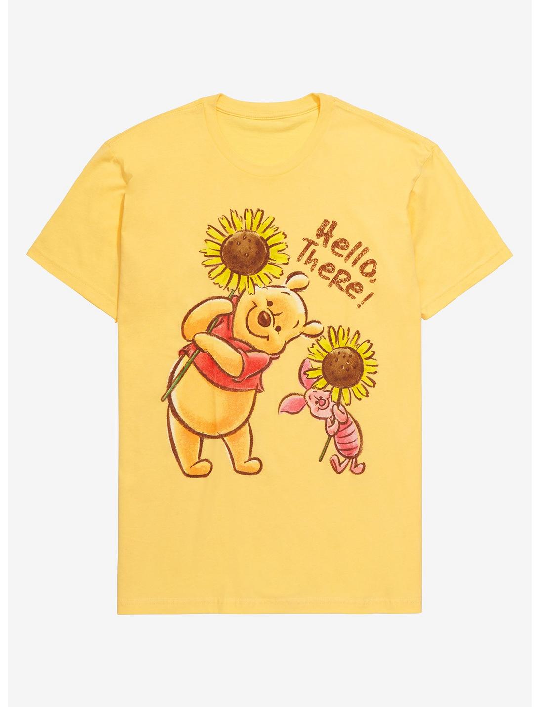 Disney Winnie The Pooh Sunflower Besties Boyfriend Fit Girls T-Shirt, MULTI, hi-res