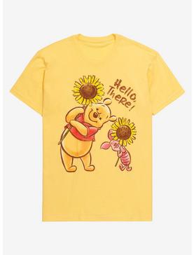 Disney Winnie The Pooh Sunflower Besties Boyfriend Fit Girls T-Shirt, , hi-res