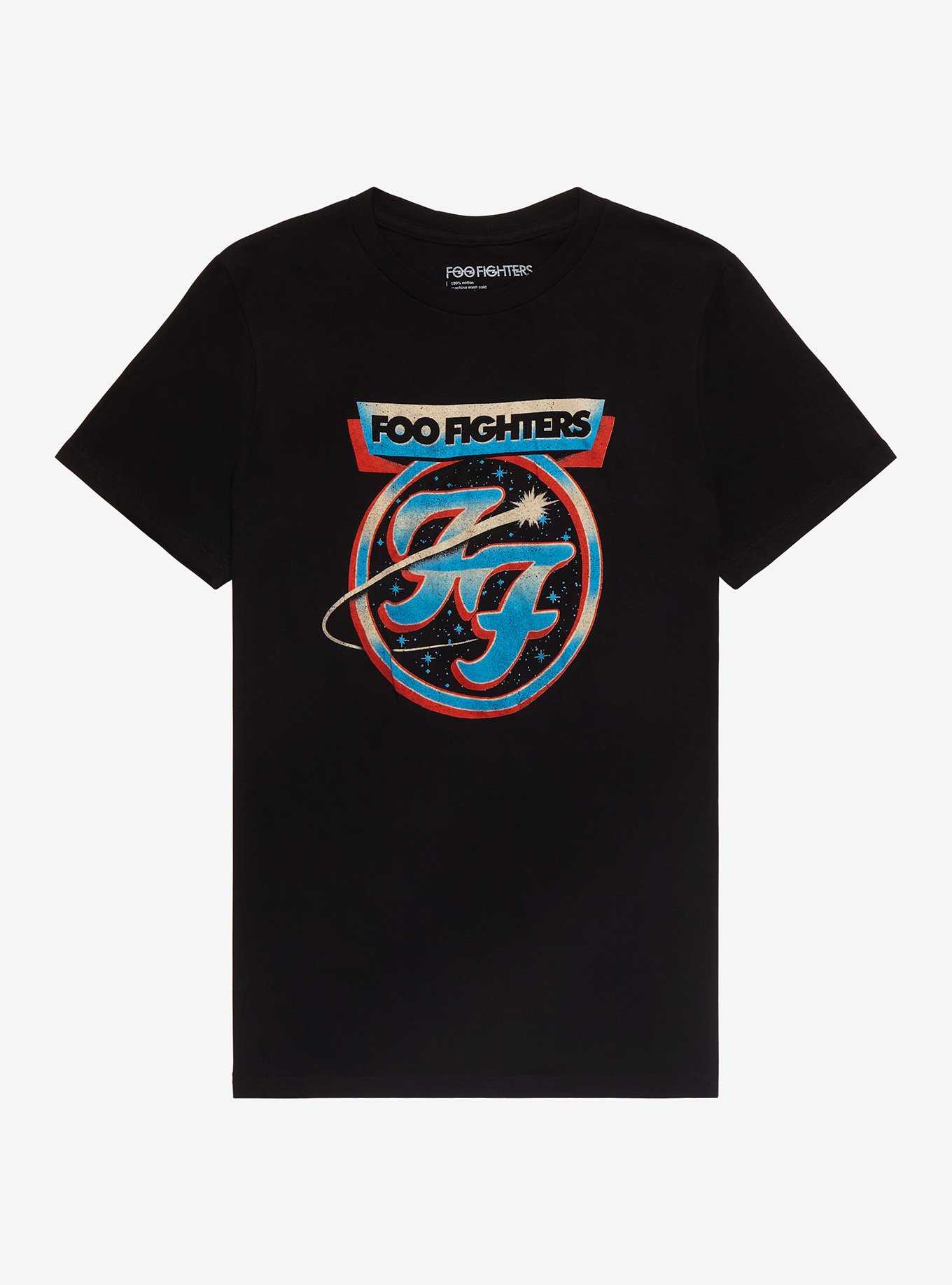 Foo Fighters Space Crest T-Shirt, , hi-res