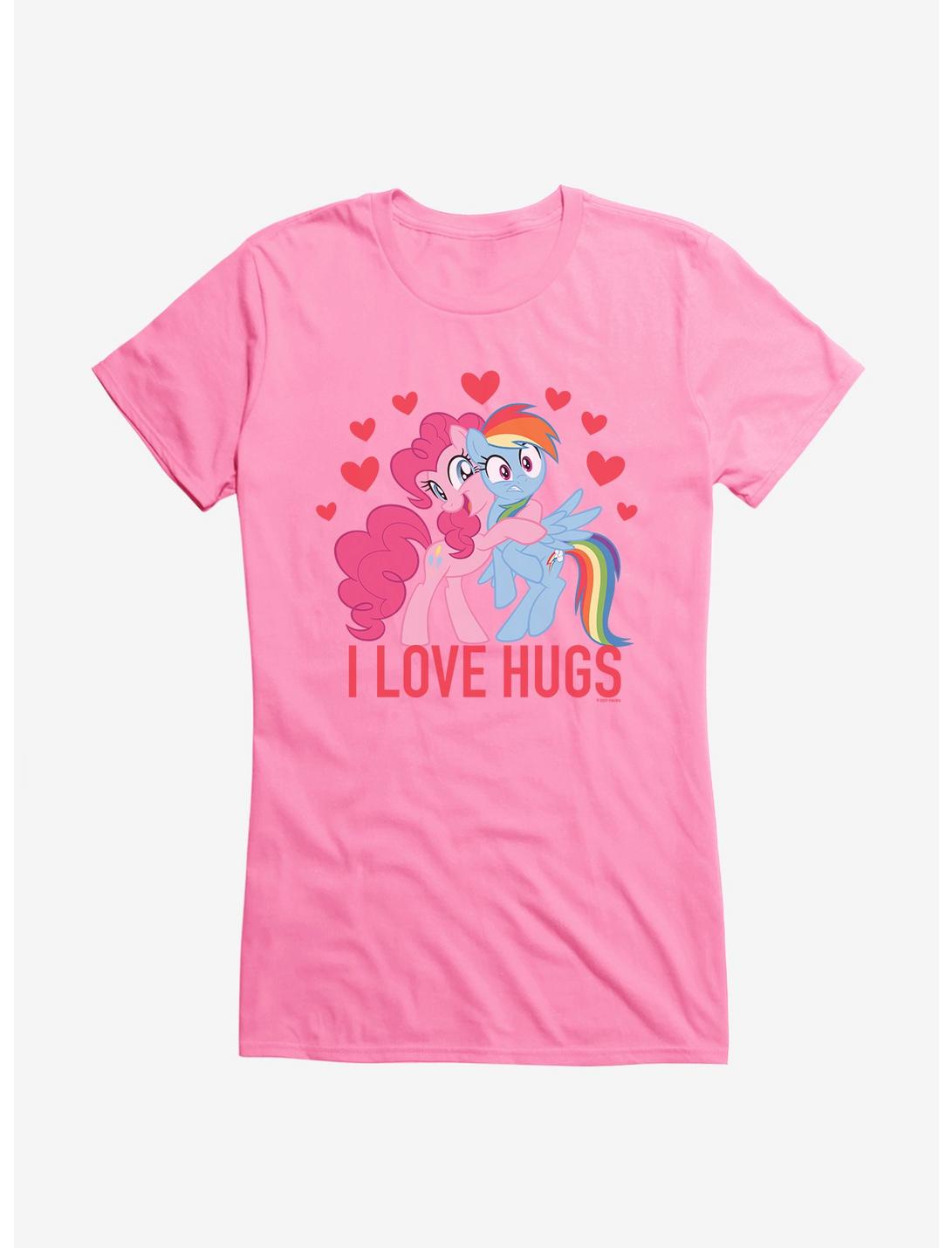 Hasbro My Little Pony I Love Hugs Girl's T-Shirt, CHARITY PINK, hi-res