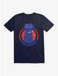 DC Comics Peacemaker Clenched Fist T-Shirt, NAVY, hi-res