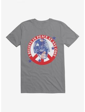 DC Comics Peacemaker I Believe In Peace T-Shirt, STORM GREY, hi-res