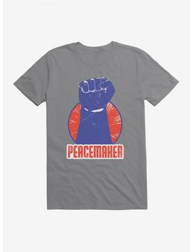DC Comics Peacemaker Raised Fist T-Shirt, STORM GREY, hi-res