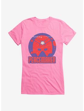 DC Comics Peacemaker Emblem Girls T-Shirt, CHARITY PINK, hi-res
