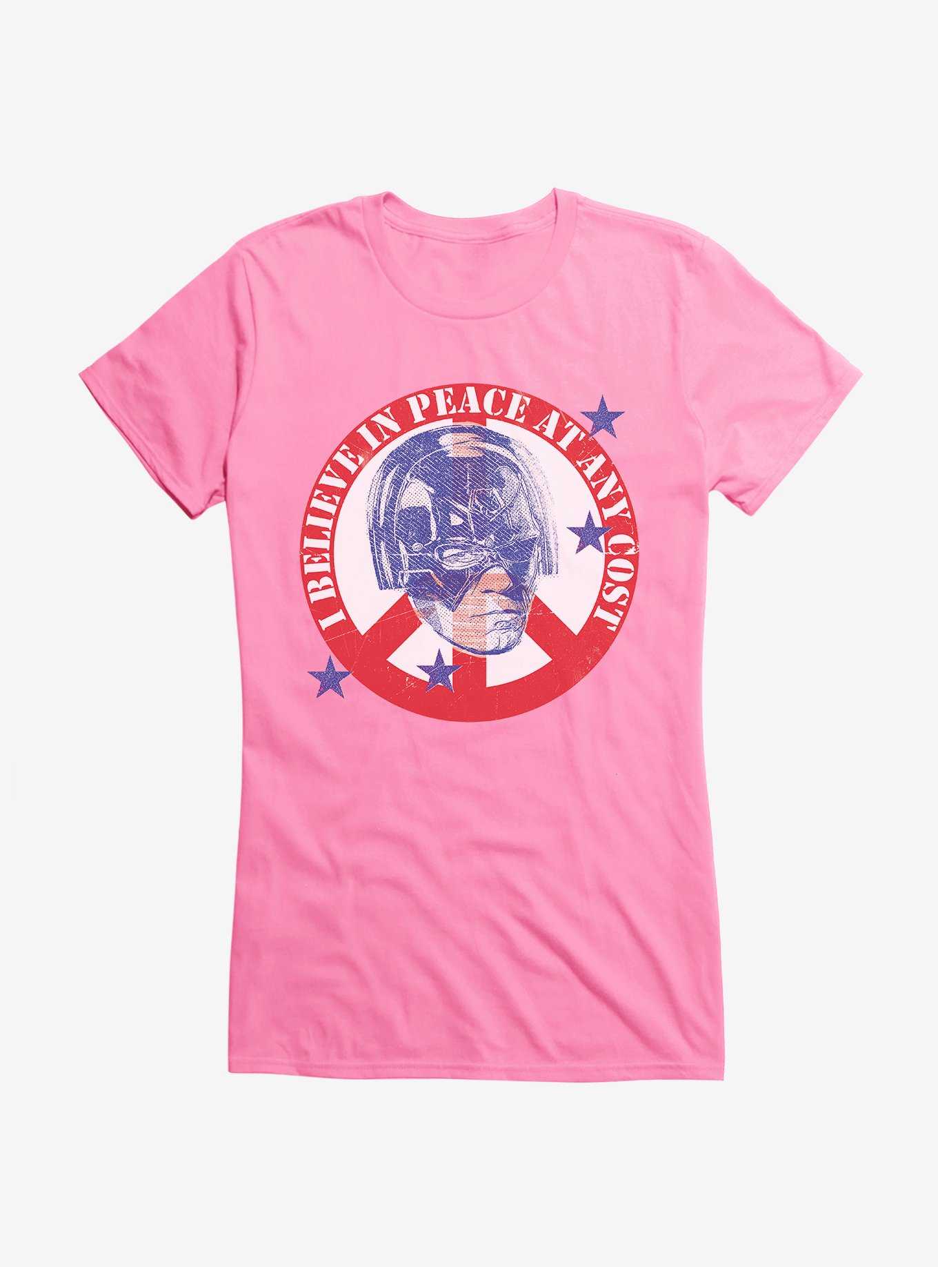 DC Comics Peacemaker I Believe In Peace Girls T-Shirt, , hi-res