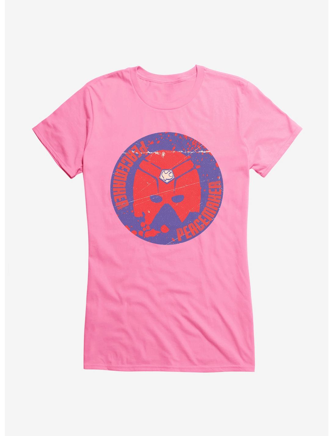 DC Comics Peacemaker Icon Girls T-Shirt, CHARITY PINK, hi-res