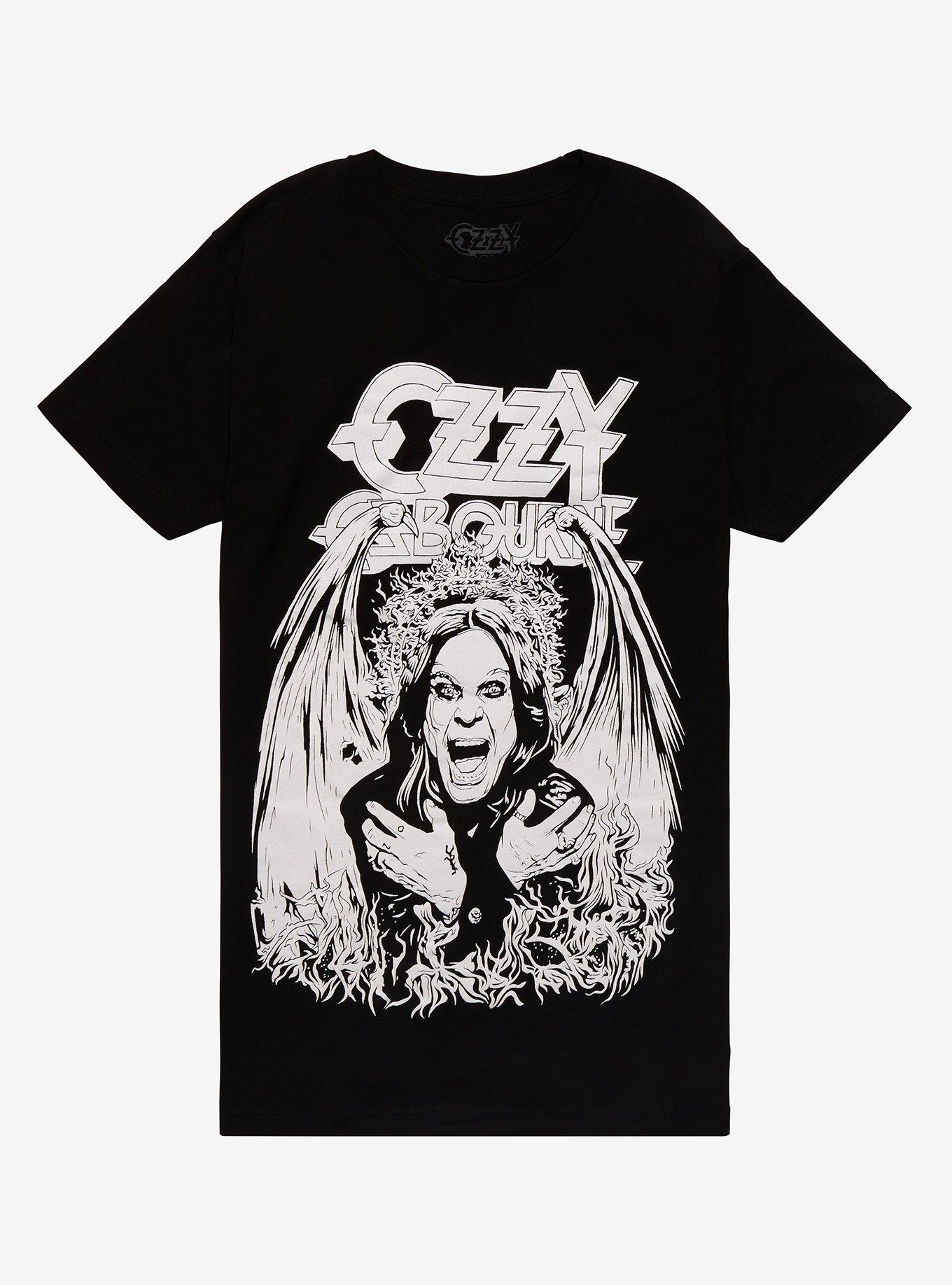 Ozzy Osbourne Crazy Train T-Shirt, BLACK, hi-res
