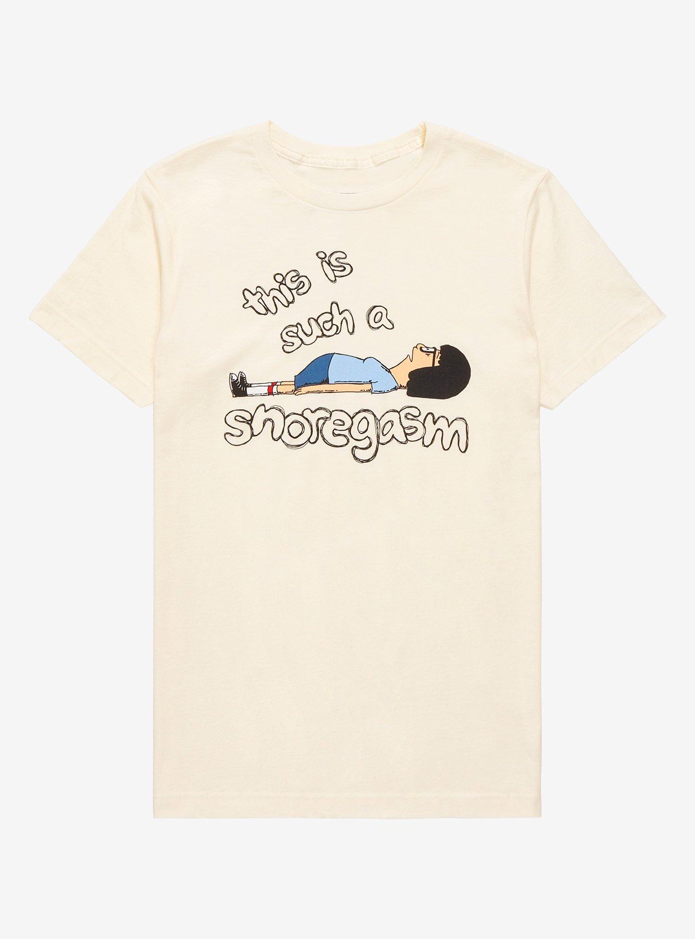 Bob&rsquo;s Burgers Tina Belcher Snoregasm Women&rsquo;s T-Shirt - BoxLunch Exclusive , OFF WHITE, hi-res