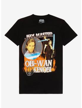 Star Wars: Episode II - Attack of the Clones Obi-Wan Kenobi Retro Portraits Women’s T-Shirt - BoxLunch Exclusive , , hi-res