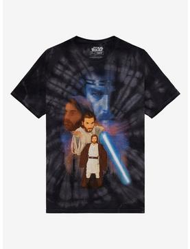 Star Wars: Episode II - Attack of the Clones Obi-Wan Kenobi Retro Spiral Tie-Dye T-Shirt , , hi-res