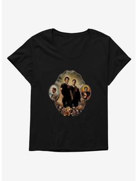 Supernatural Characters With Halos Womens T-Shirt Plus Size, , hi-res