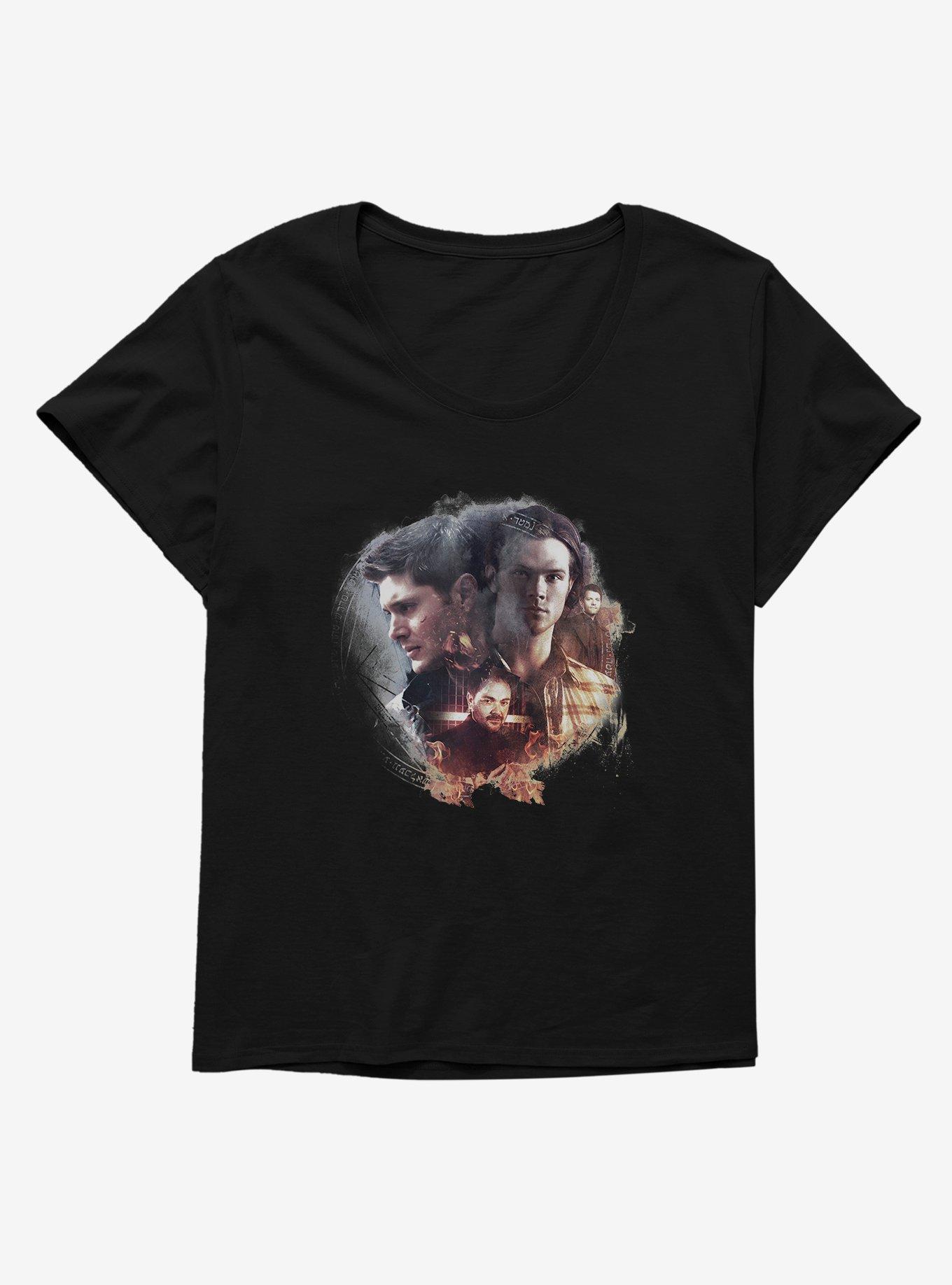 Supernatural Hunting Crowley Womens T-Shirt Plus Size, , hi-res