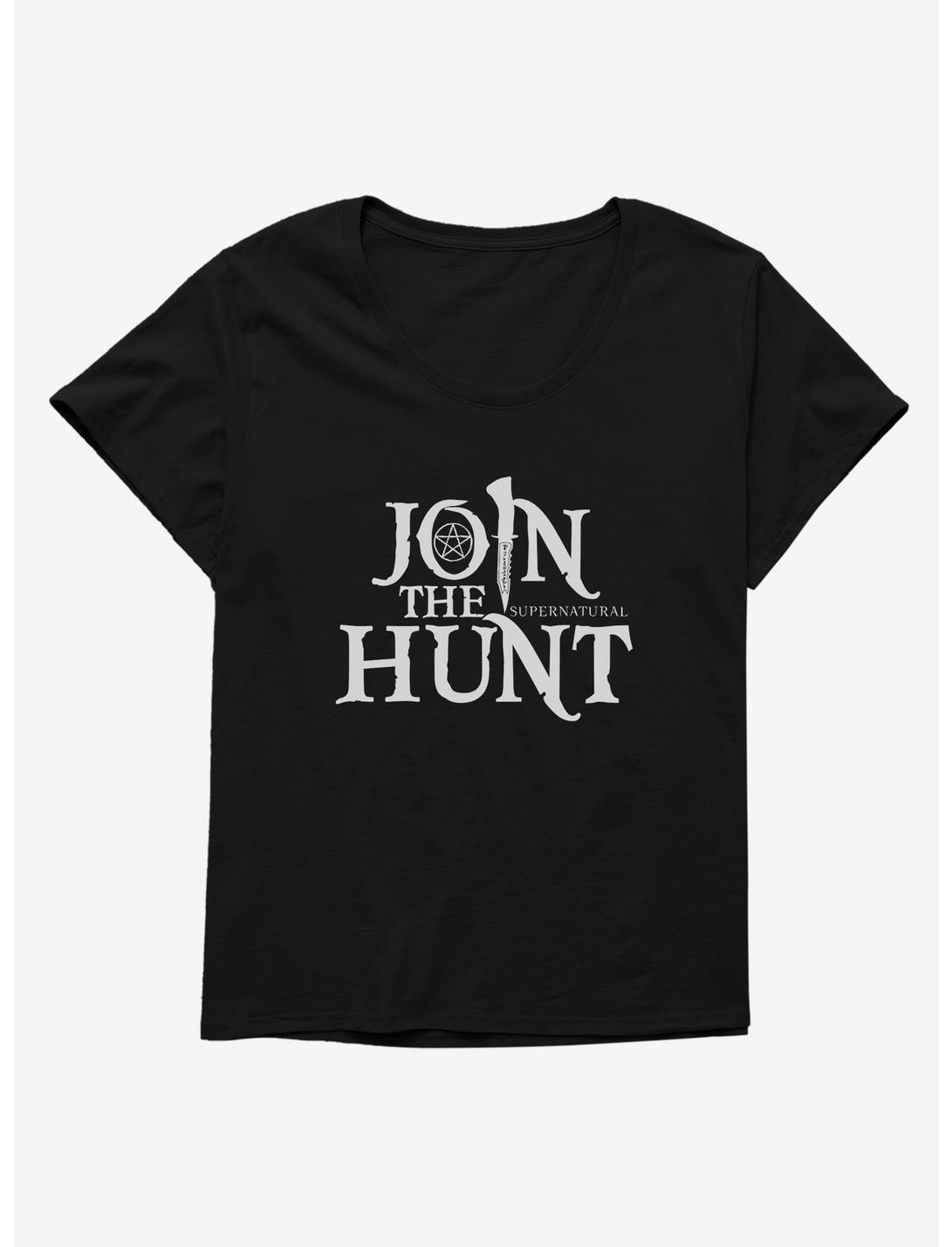 Supernatural Join The Hunt Icons Womens T-Shirt Plus Size, , hi-res