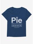 Supernatural Pie Ingredients Womens T-Shirt Plus Size, ATHLETIC NAVY, hi-res