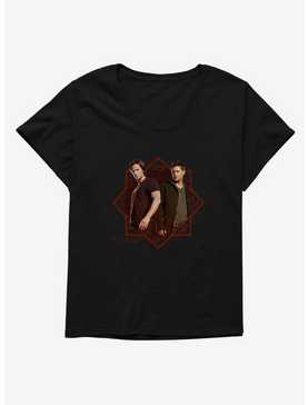 Supernatural Sam And Dean Womens T-Shirt Plus Size, , hi-res