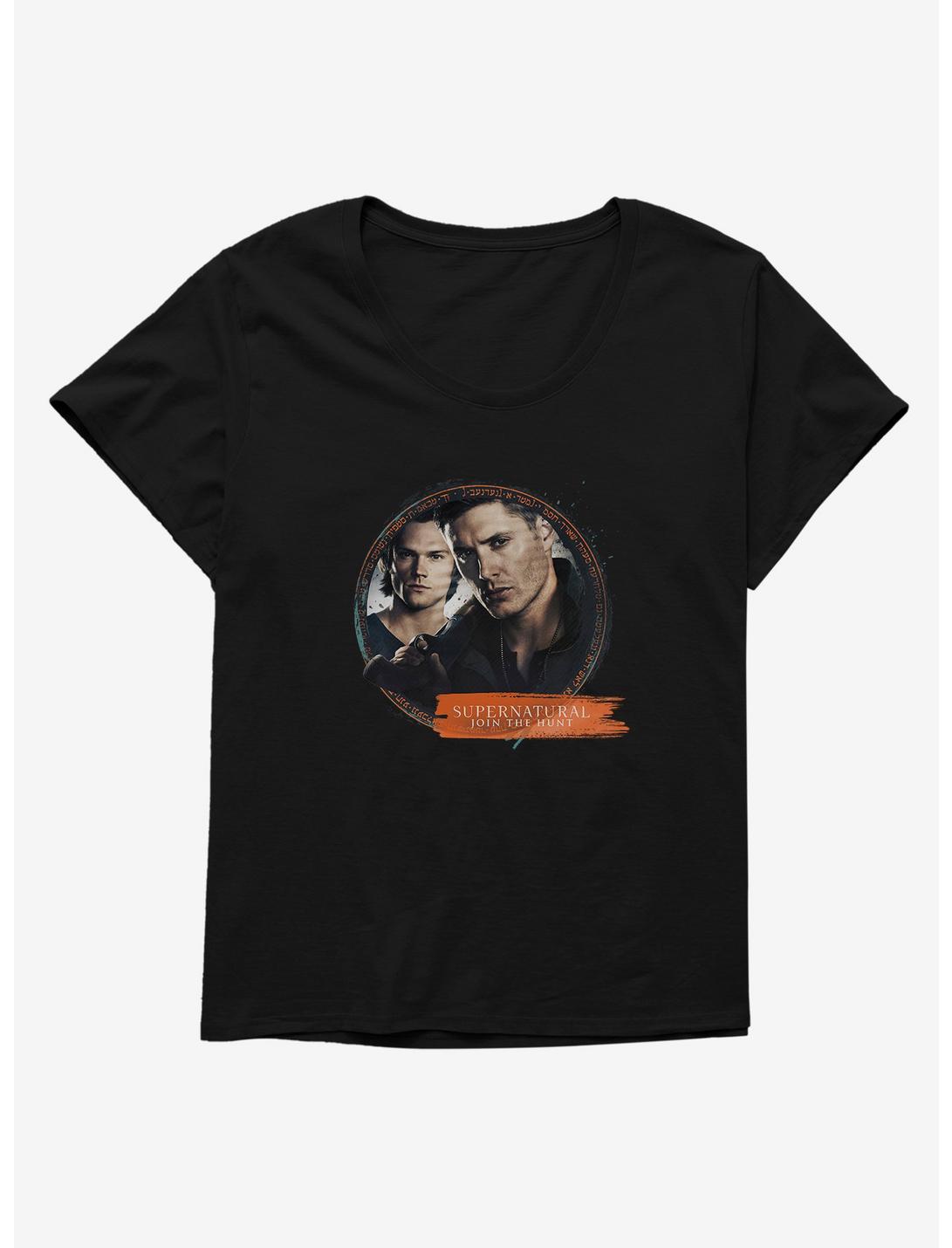 Supernatural Sam And Dean Join The Hunt Womens T-Shirt Plus Size, , hi-res
