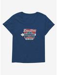 Supernatural Vintage Baby Impala Driving Rule Womens T-Shirt Plus Size, ATHLETIC NAVY, hi-res