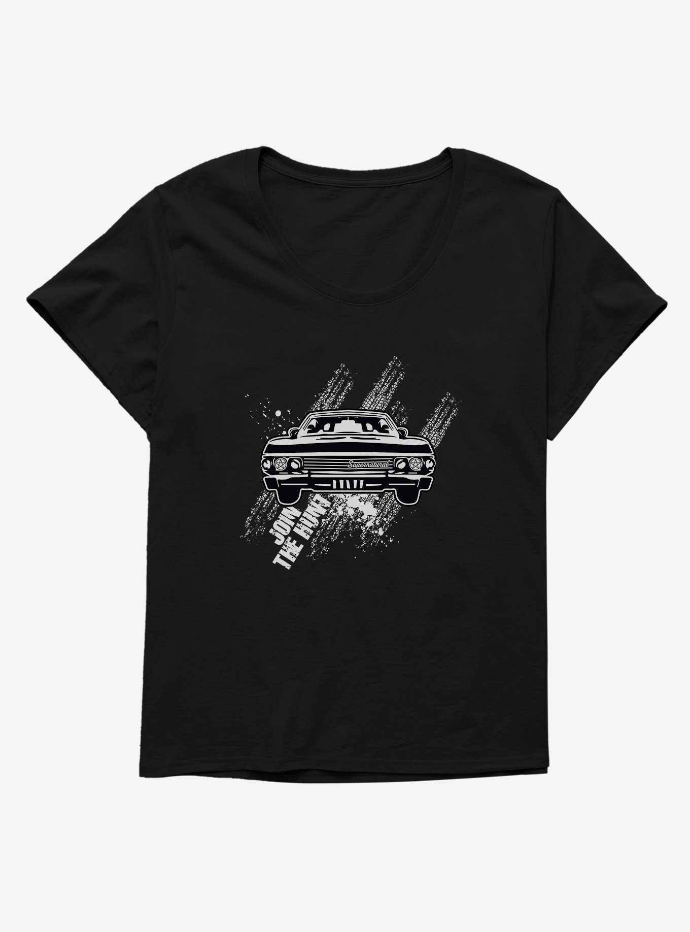 Supernatural Impala Baby Join The Hunt Girls T-Shirt Plus Size, , hi-res