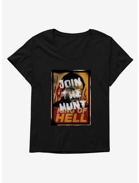 Supernatural Join The Hunt Propaganda Poster Girls T-Shirt Plus Size, , hi-res