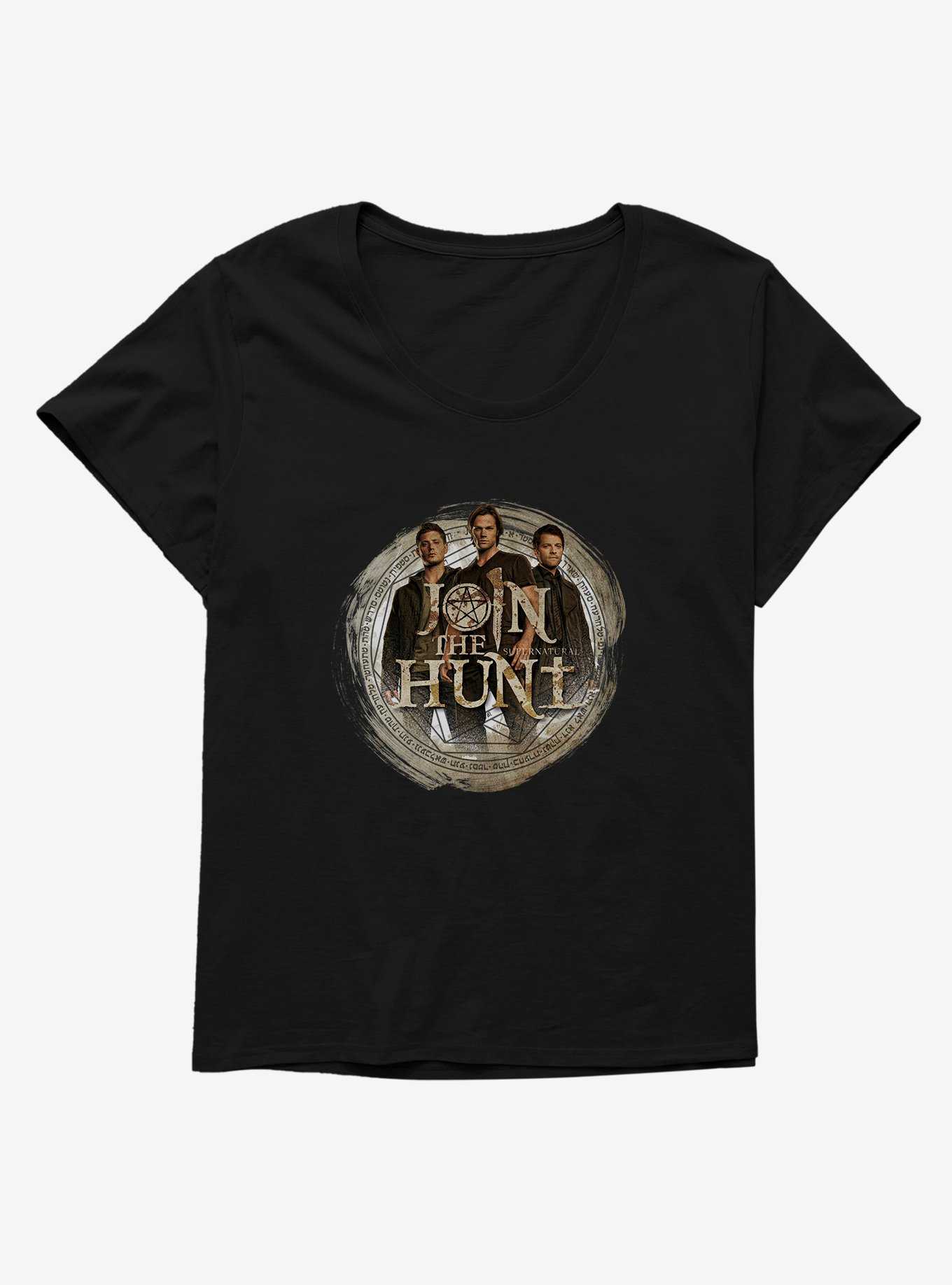 Supernatural Join The Hunt Trio Girls T-Shirt Plus Size, , hi-res