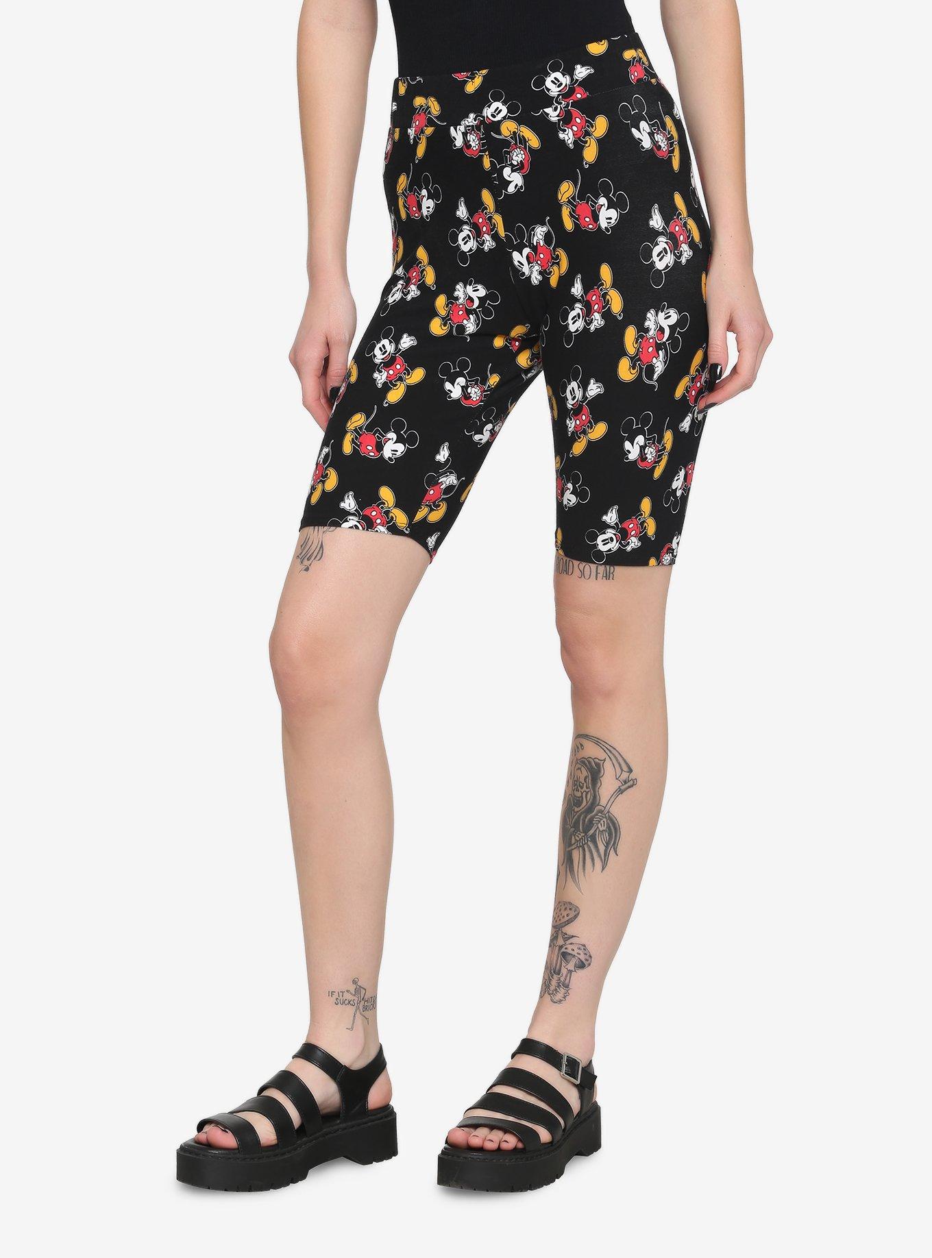 Disney Mickey Mouse Poses Bike Shorts, , hi-res