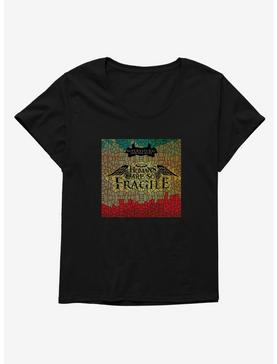 Supernatural Stained Glass Fragile Humans Girls T-Shirt Plus Size, , hi-res