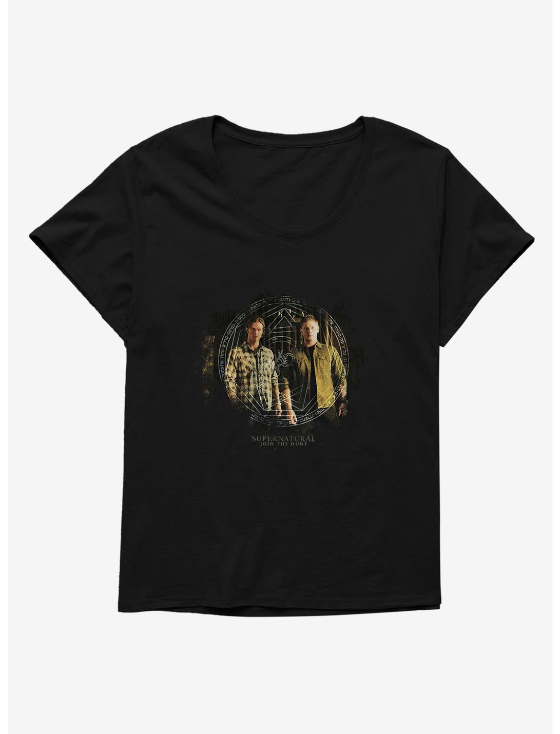 Supernatural Winchester Brothers Join The Hunt Girls T-Shirt Plus Size, , hi-res