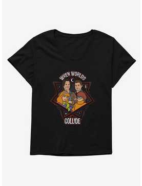 Supernatural Scoobynatural Worlds Collide Womens T-Shirt Plus Size, , hi-res