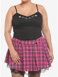 The School For Good And Evil Nevers Corset Top Plus Size, BLACK, hi-res