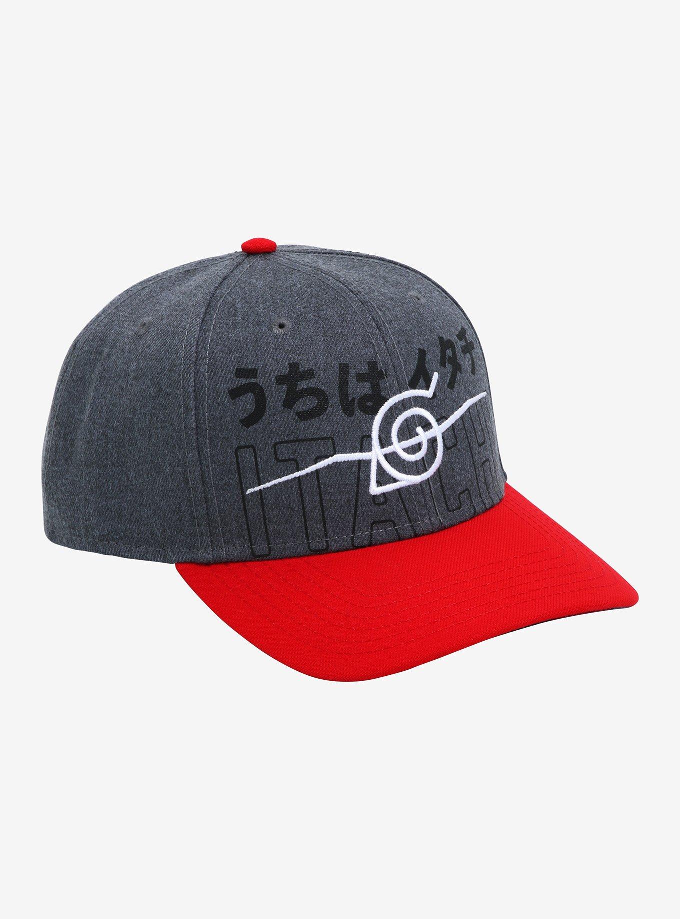 Naruto Shippuden Itachi Name Snapback Hat, , hi-res