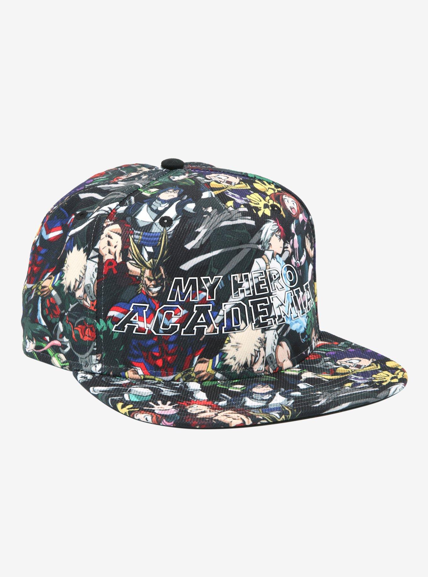 My Hero Academia Collage Snapback Hat, , hi-res