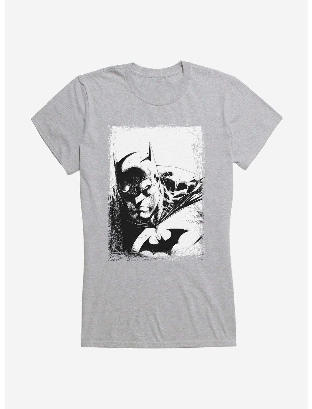 DC Comics Batman Sketch Portrait Girls T-Shirt, , hi-res