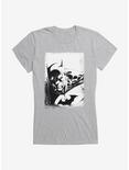 Plus Size DC Comics Batman Sketch Portrait Girls T-Shirt, , hi-res