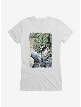 DC Comics Batman Vs Killer Croc Girls T-Shirt, WHITE, hi-res