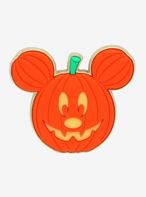 Disney Mickey Mouse Jack-O’Lantern Glow-in-the-Dark Pin - BoxLunch Exclusive | BoxLunch