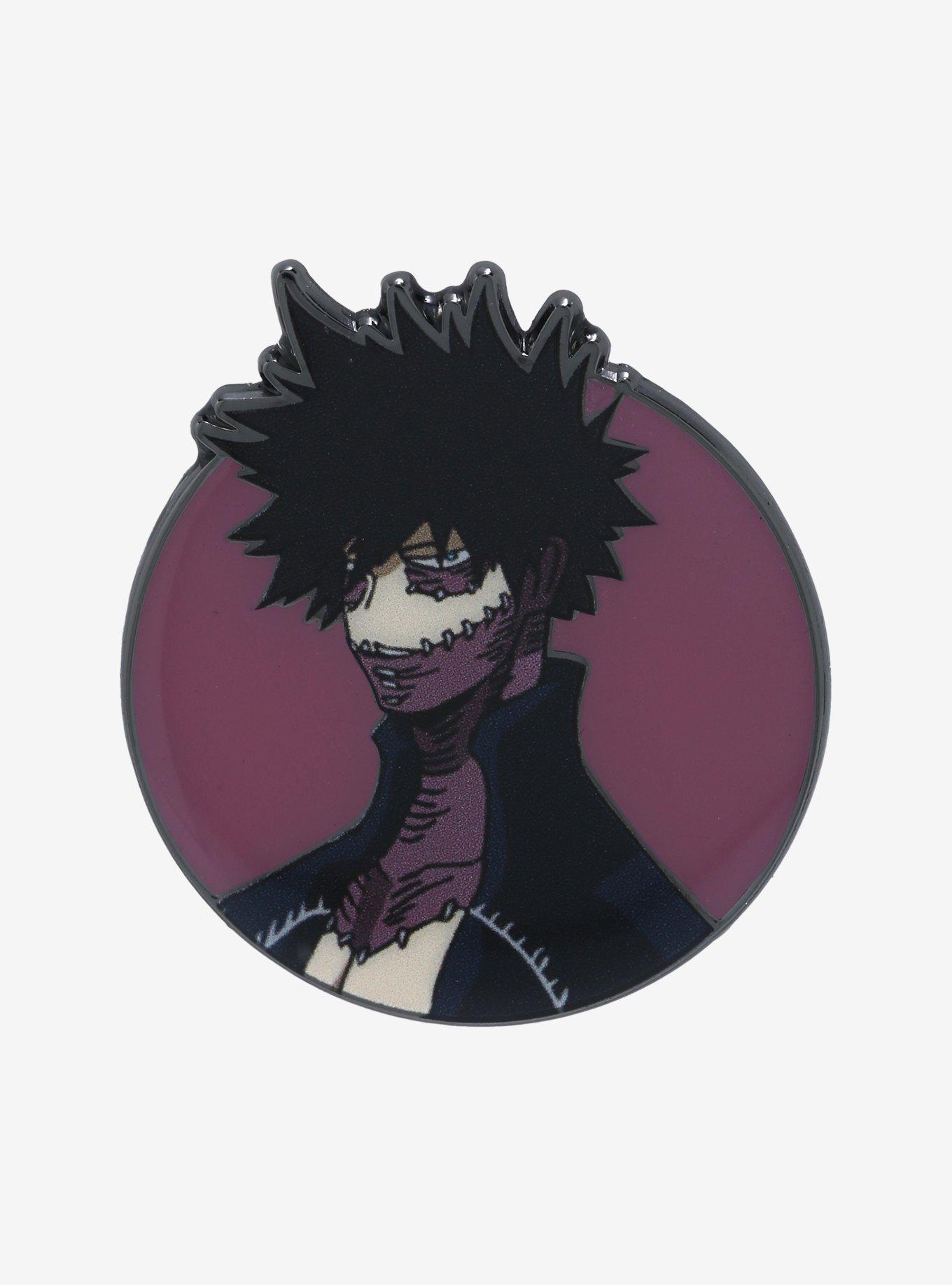My Hero Academia Dabi Circle Portrait Enamel Pin, , hi-res