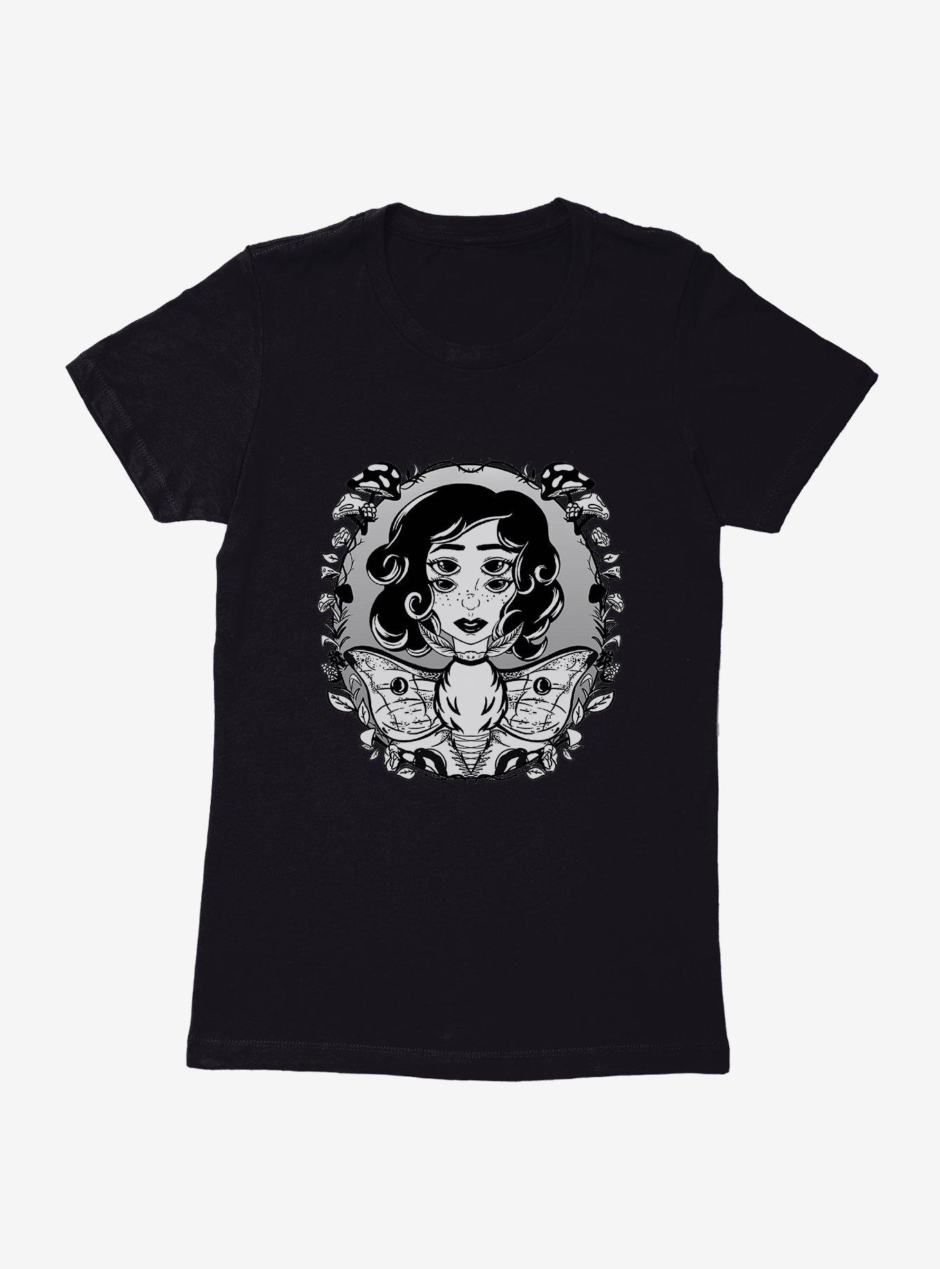 Cottagecore Johanna Pelayo Nocturnal Maiden Womens T-Shirt, , hi-res