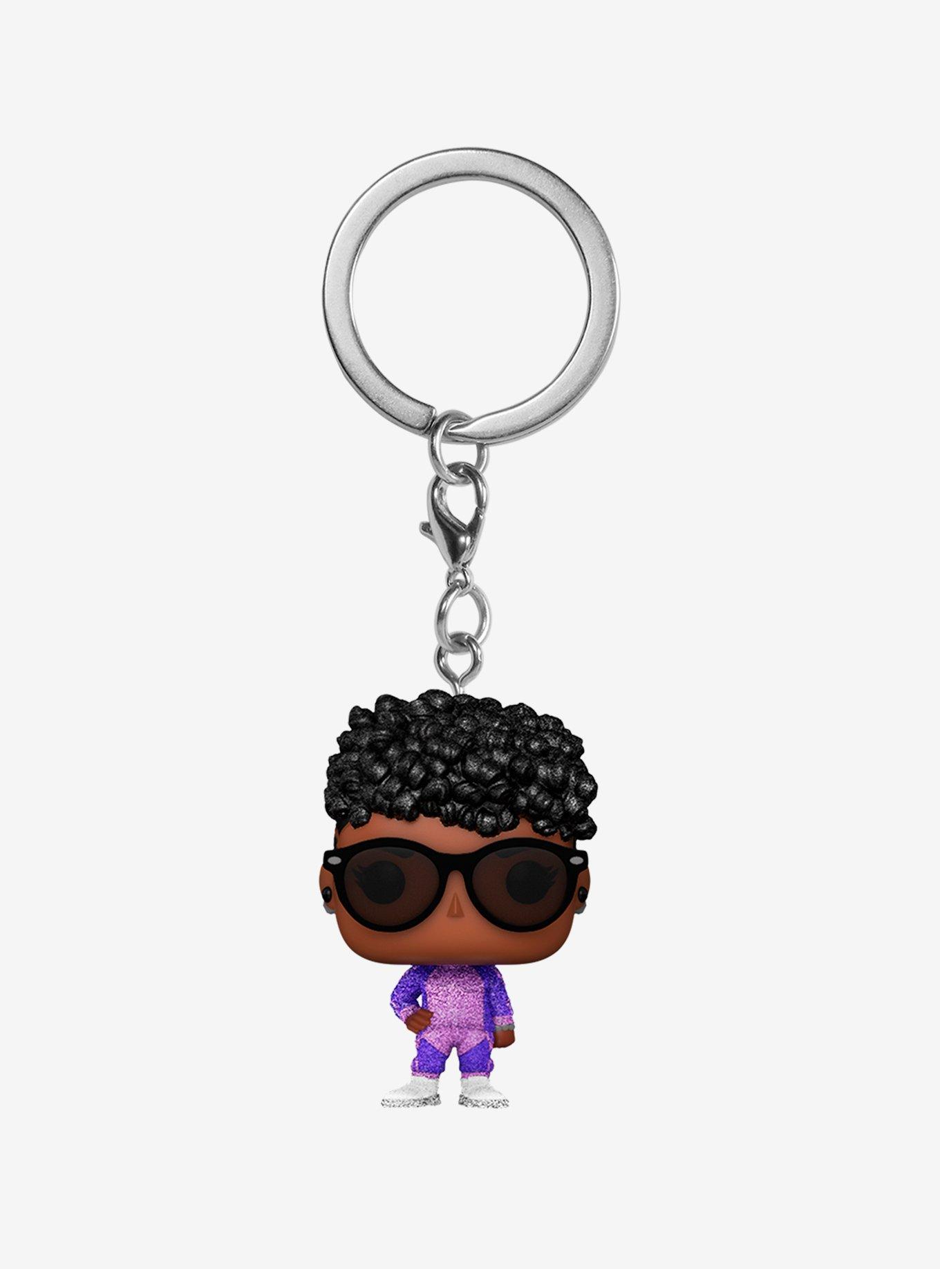 Funko Pocket Pop! Keychain Marvel Black Panther: Wakanda Forever Shuri Diamond Collection Vinyl Keychain - BoxLunch Exclusive, , hi-res
