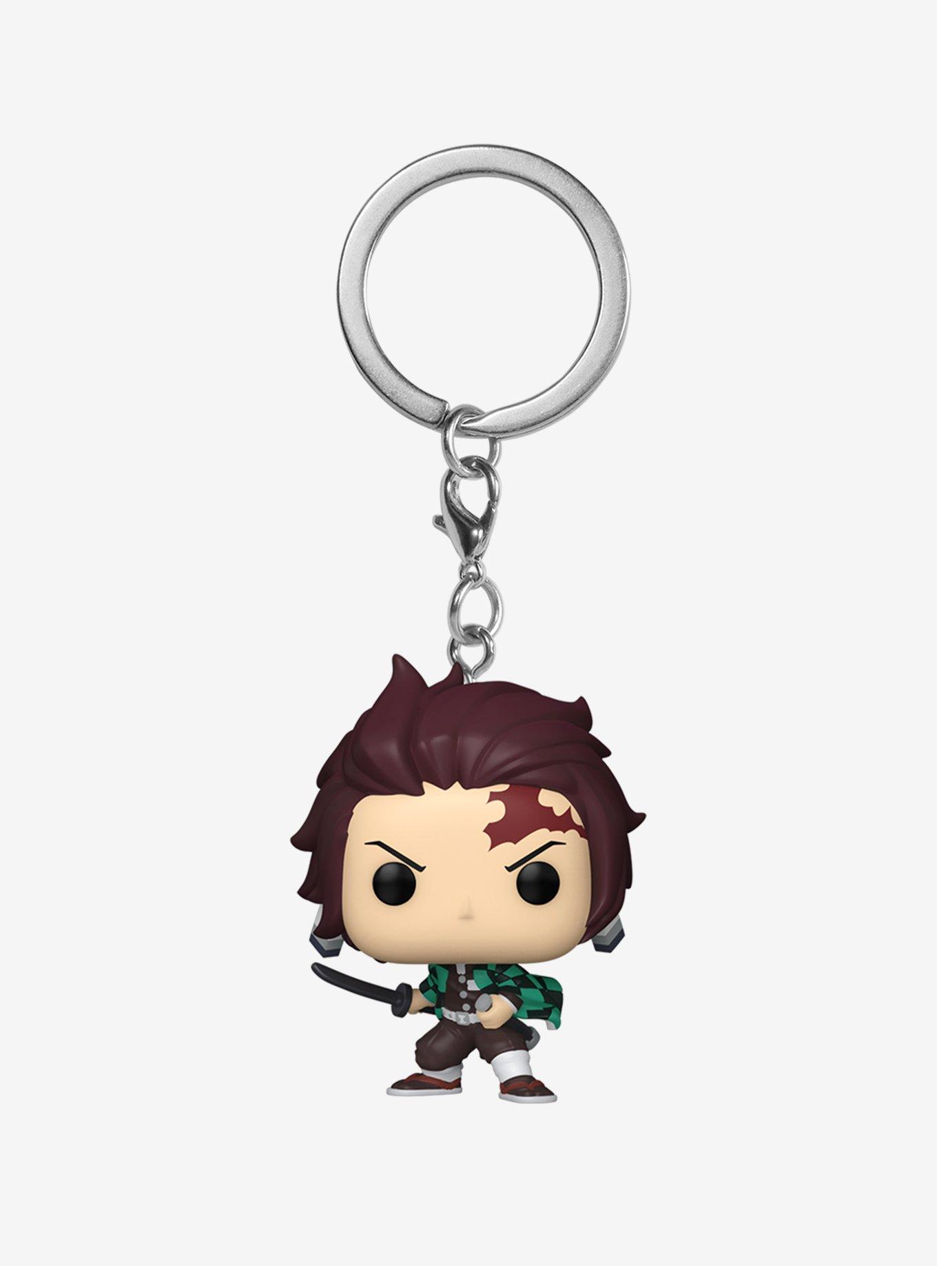 Funko Pocket Pop! Demon Slayer: Kimetsu no Yaiba Tanjiro Kamado Vinyl Keychain, , hi-res