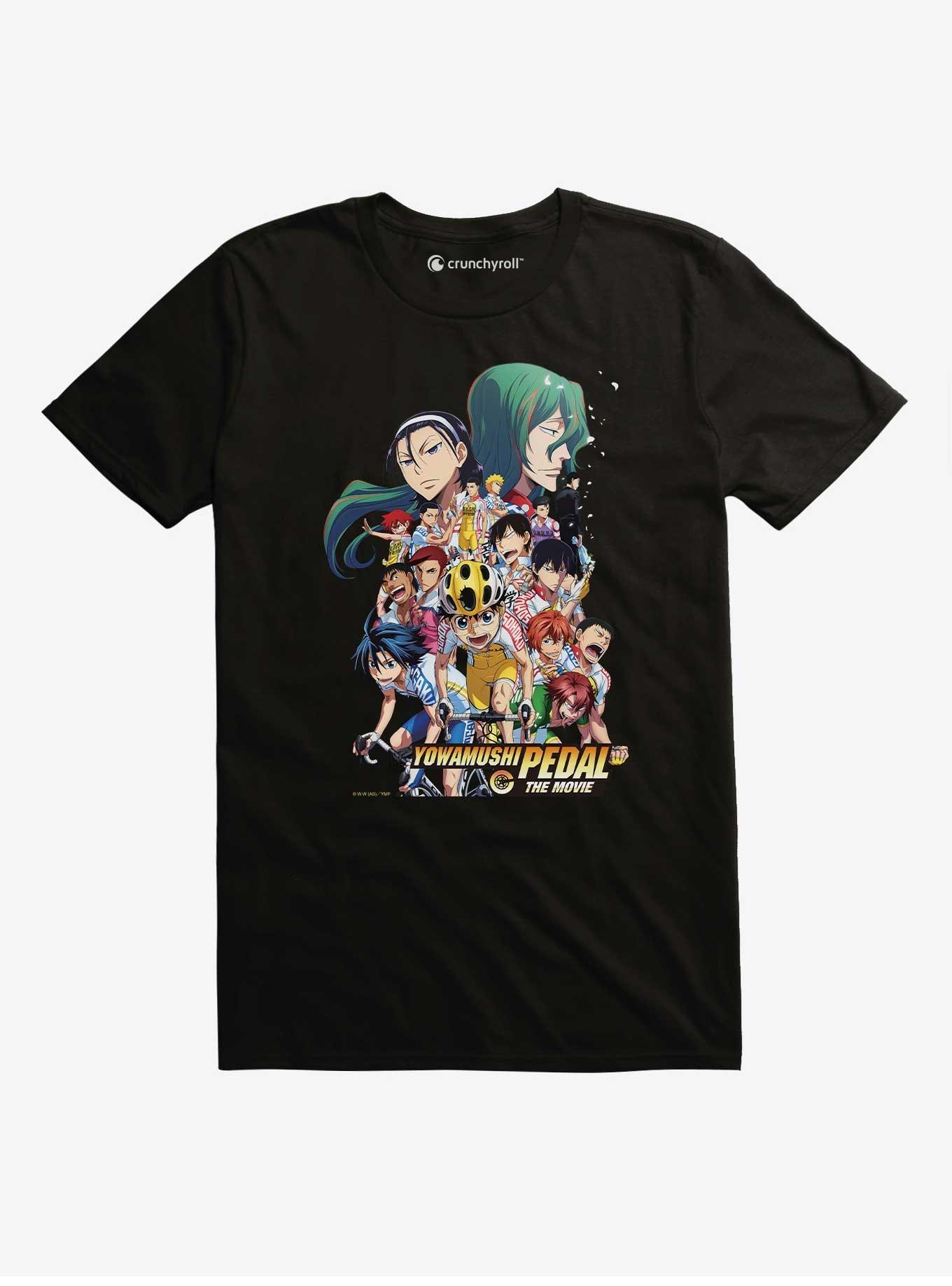 Yowamushi Pedal: The Movie T-Shirt, BLACK, hi-res