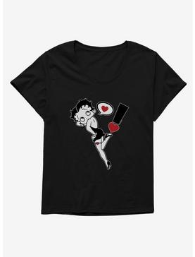 Betty Boop Exclamation of Love  Girls T-Shirt Plus Size, , hi-res
