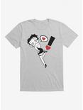 Betty Boop Exclamation of Love  T-Shirt, HEATHER GREY, hi-res