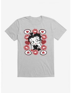 Betty Boop Love Frame T-Shirt, HEATHER GREY, hi-res