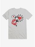 Betty Boop Love on the Brain T-Shirt, SILVER, hi-res