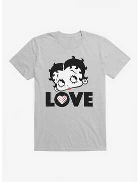 Betty Boop Polka Dot Betty T-Shirt, HEATHER GREY, hi-res