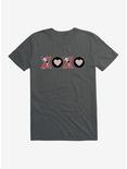 Betty Boop Polka Dot XO T-Shirt, CHARCOAL, hi-res