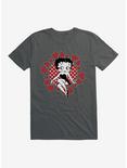 Betty Boop Surrounded By Love T-Shirt, CHARCOAL, hi-res