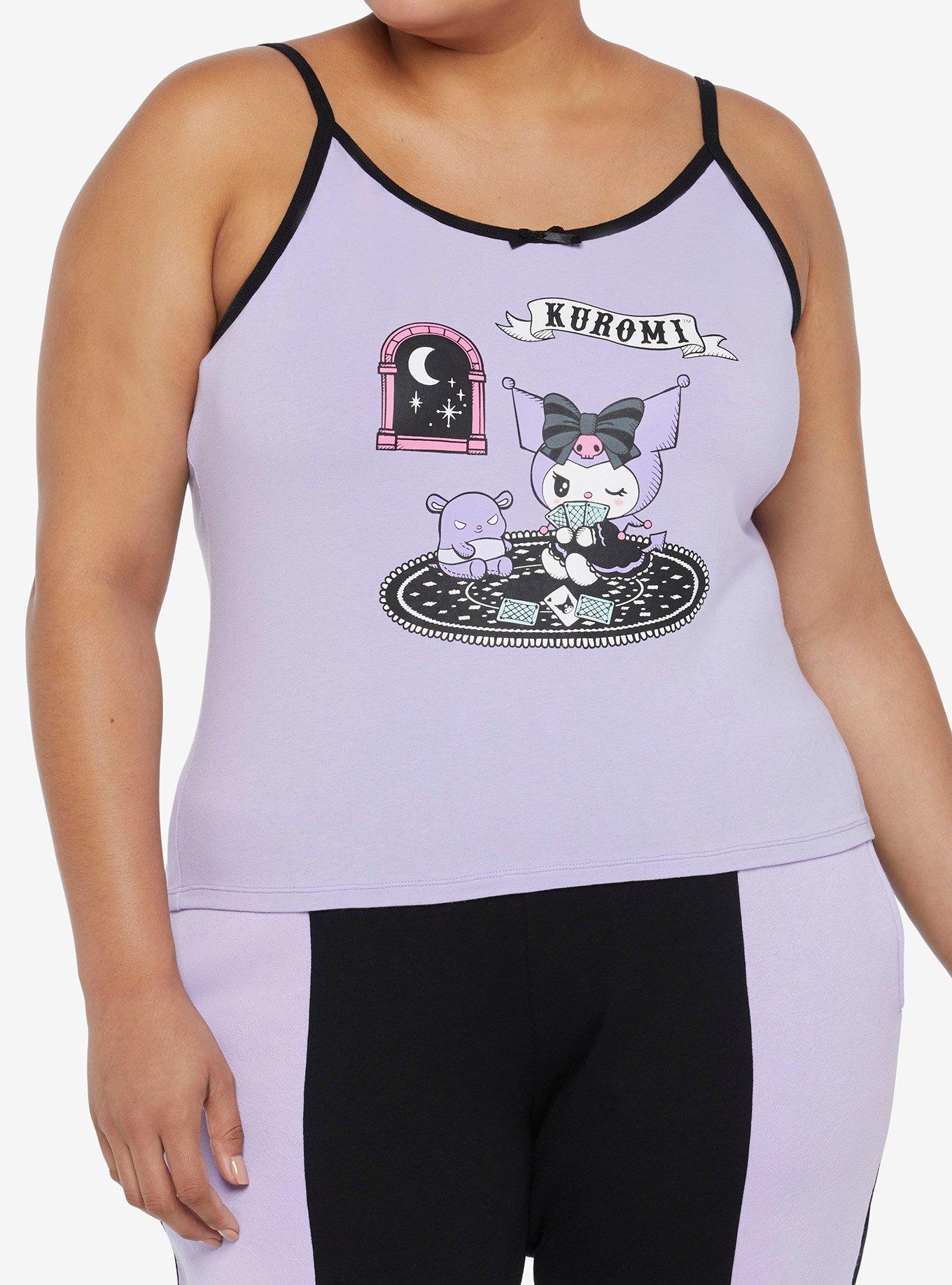 Kuromi Fortune Teller Skimmer Girls Cami Plus Size, MULTI, hi-res