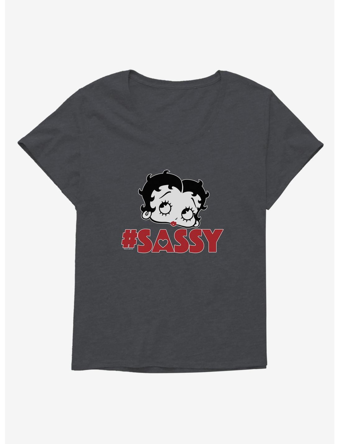 Betty Boop Hashtag Sassy Girls T-Shirt Plus Size, , hi-res