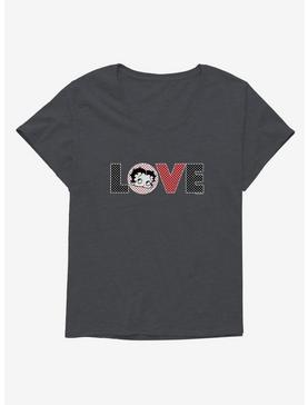 Betty Boop Polka Dot Love Girls T-Shirt Plus Size, , hi-res